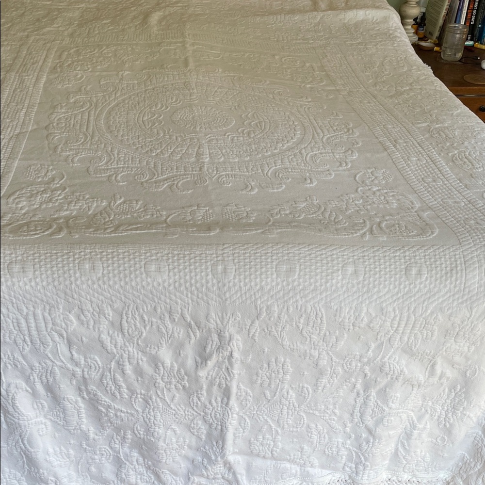 Queen Victoria bedspread